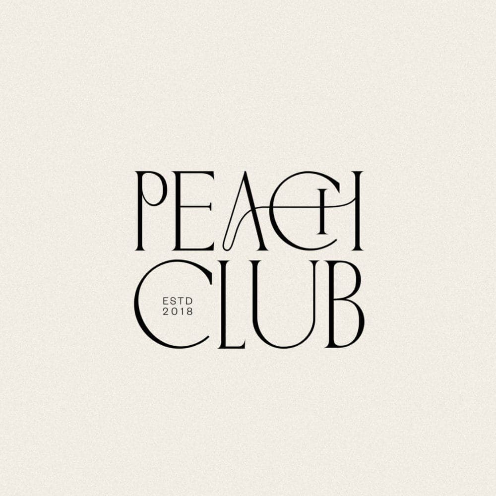 The Peach Club logo